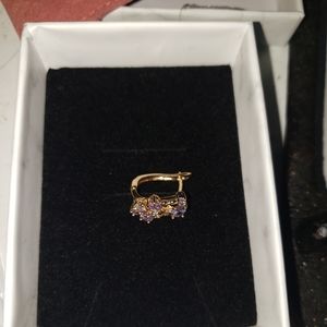 Ecolvant Gold Plated Earrings.